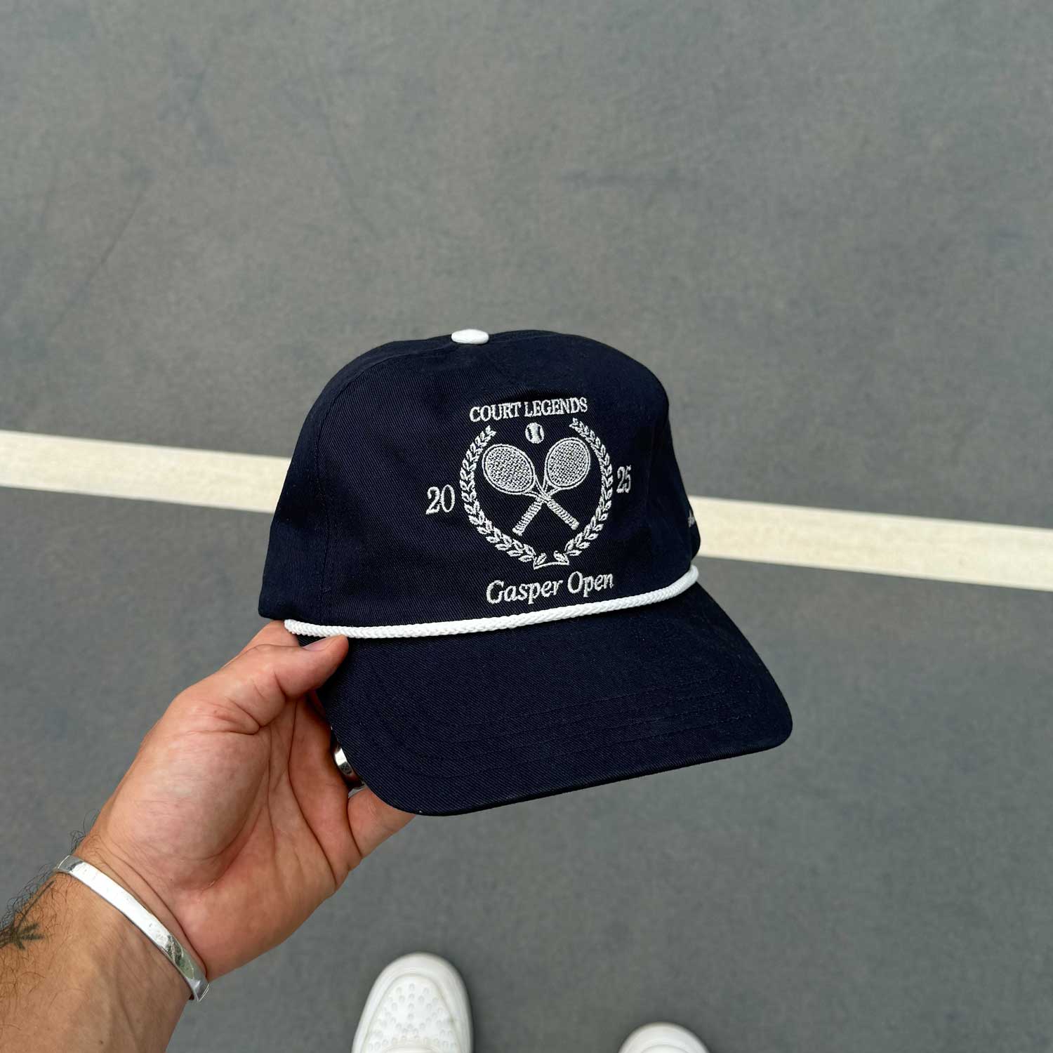 Court Cap - Blue - Image 3