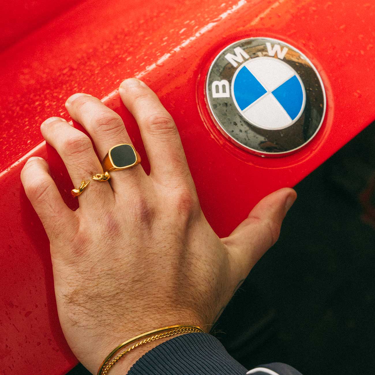 Square Onyx Ring - Image 3