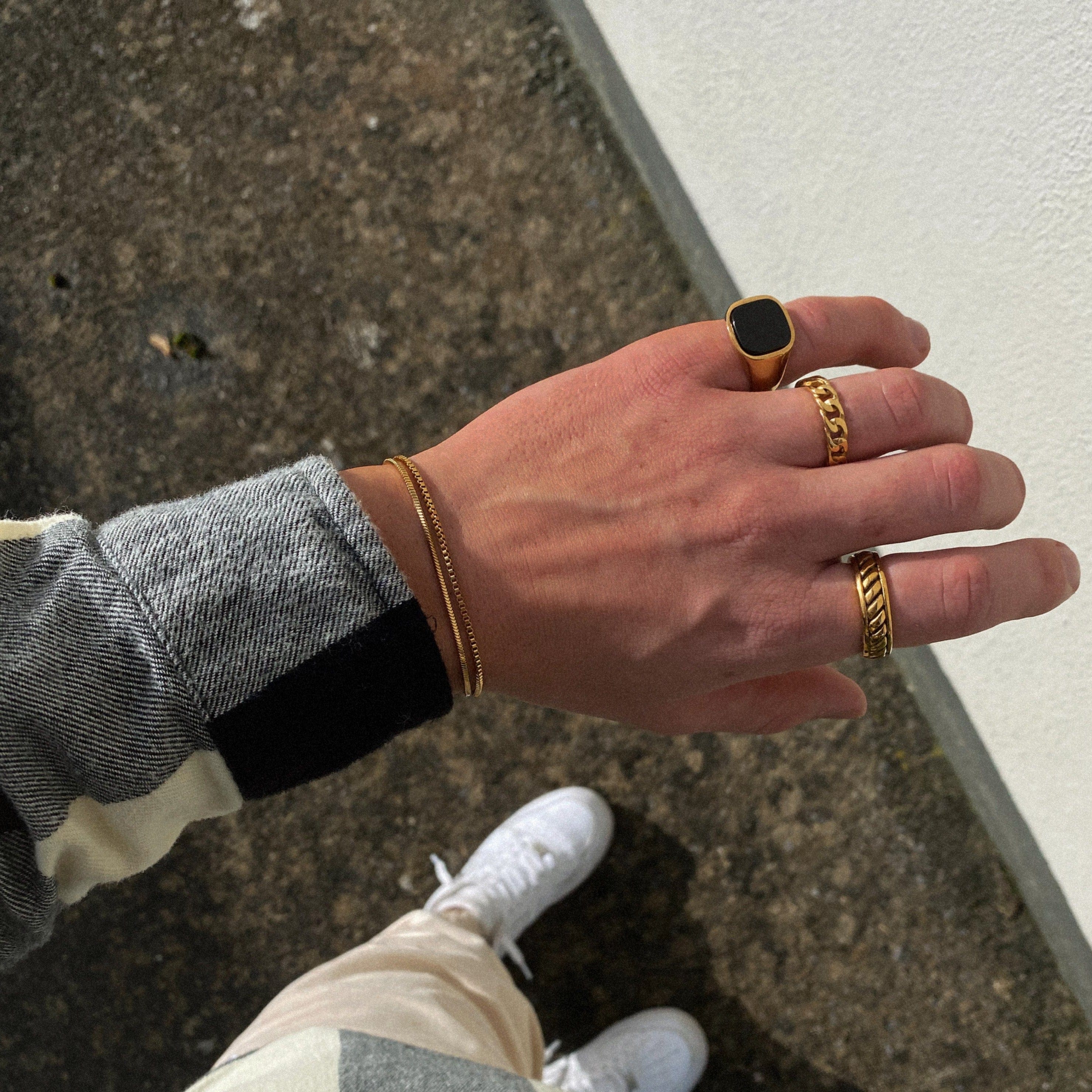 Square Onyx Ring - Image 6